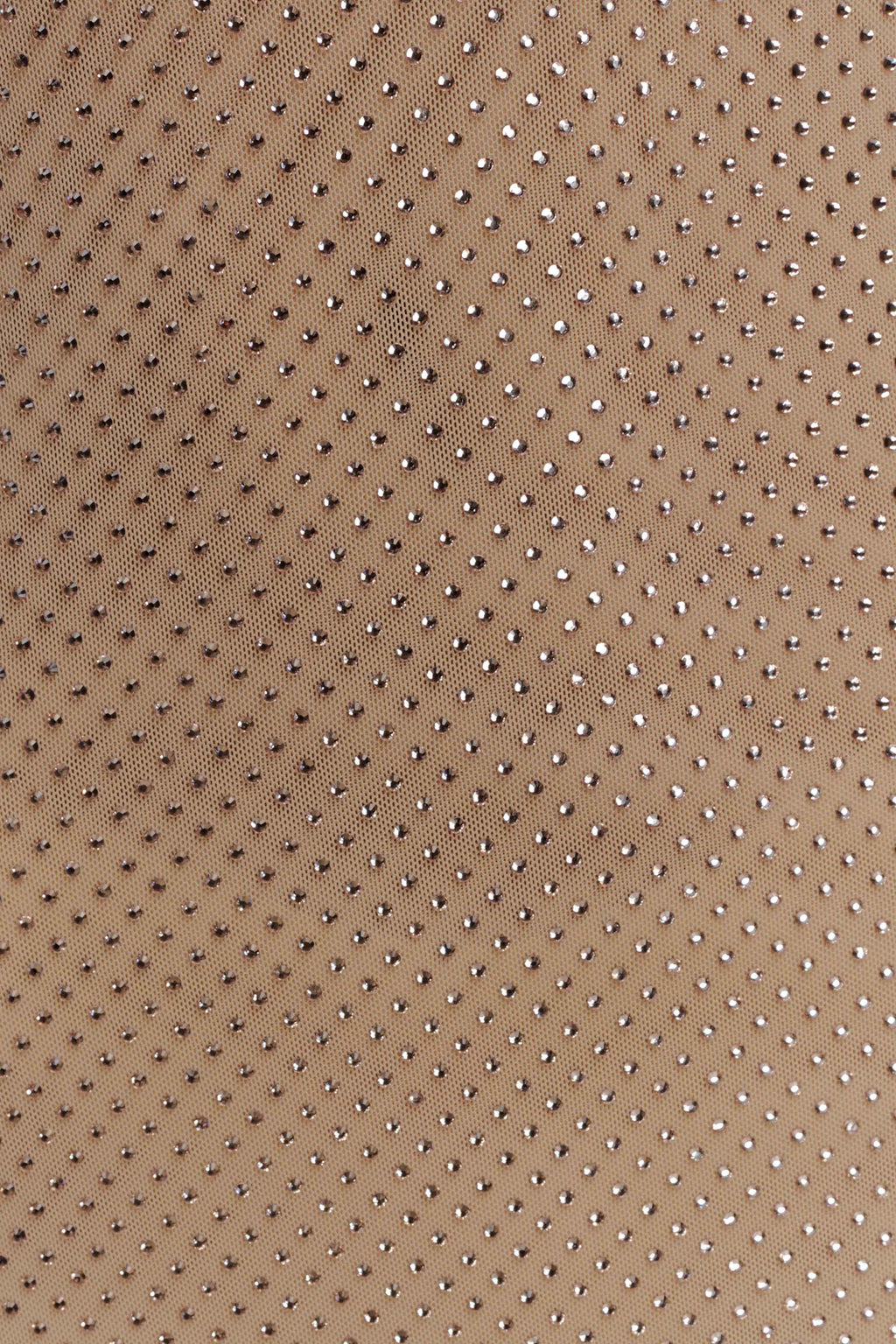 Harriet Halter Neck Diamante Maxi Dress - Sandy Gold