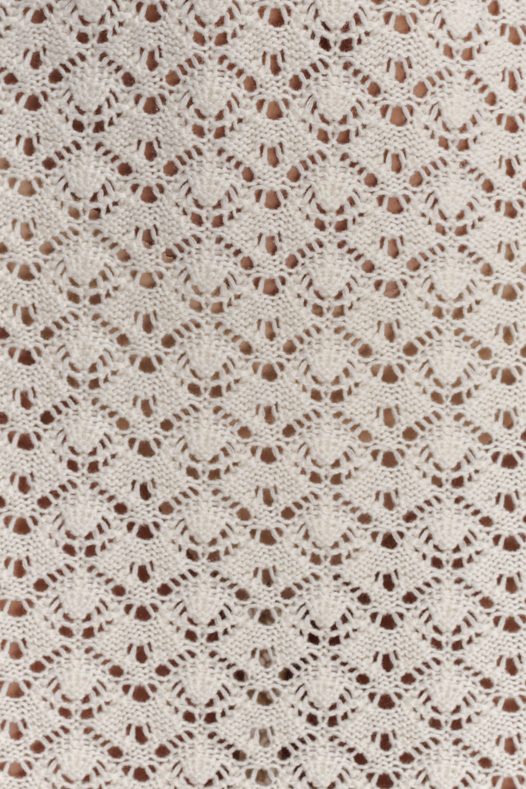 Deeliah Halterneck Crochet Maxi Dress -  Ivory