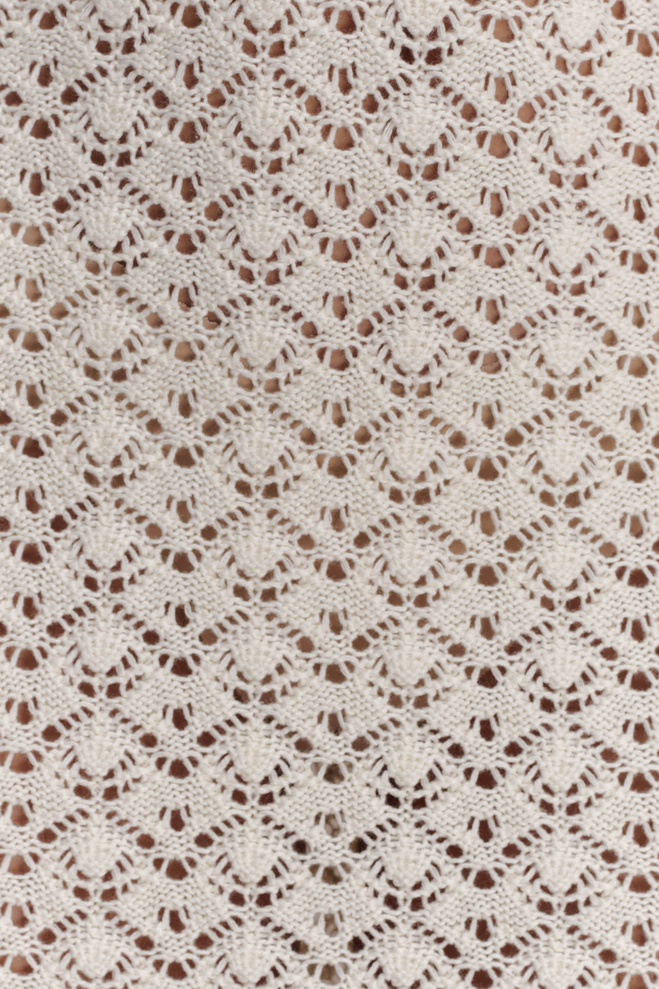 Deeliah Halterneck Crochet Maxi Dress -  Ivory