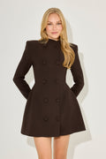 Button Mini Dress