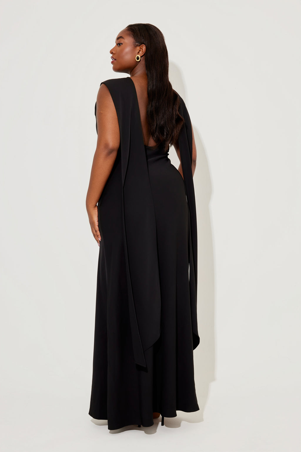 Drape Maxi Dress