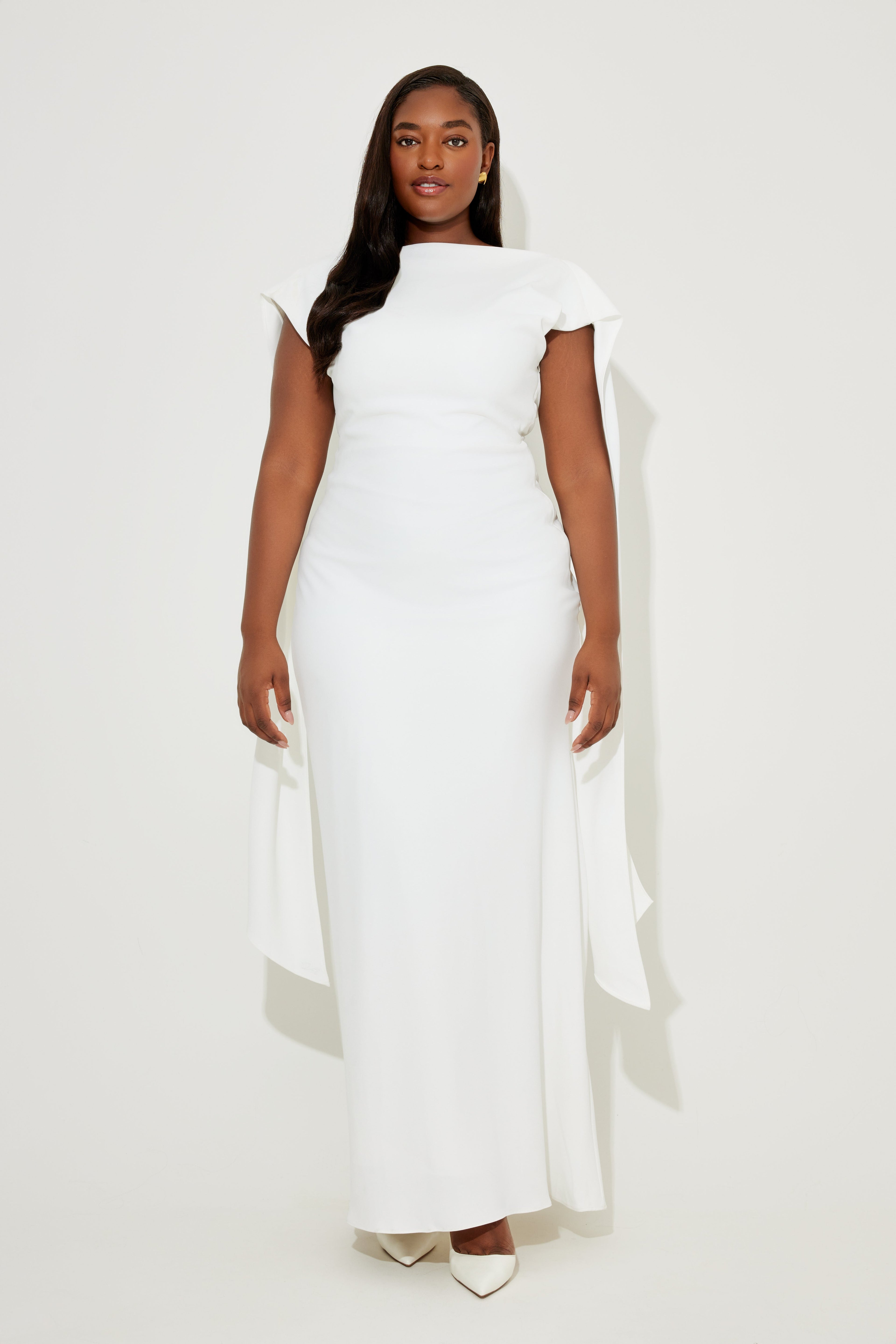 Drape Maxi Dress