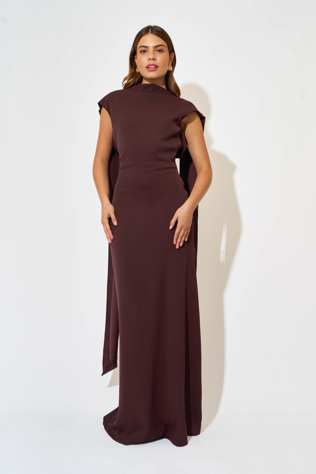 Drape Maxi Dress