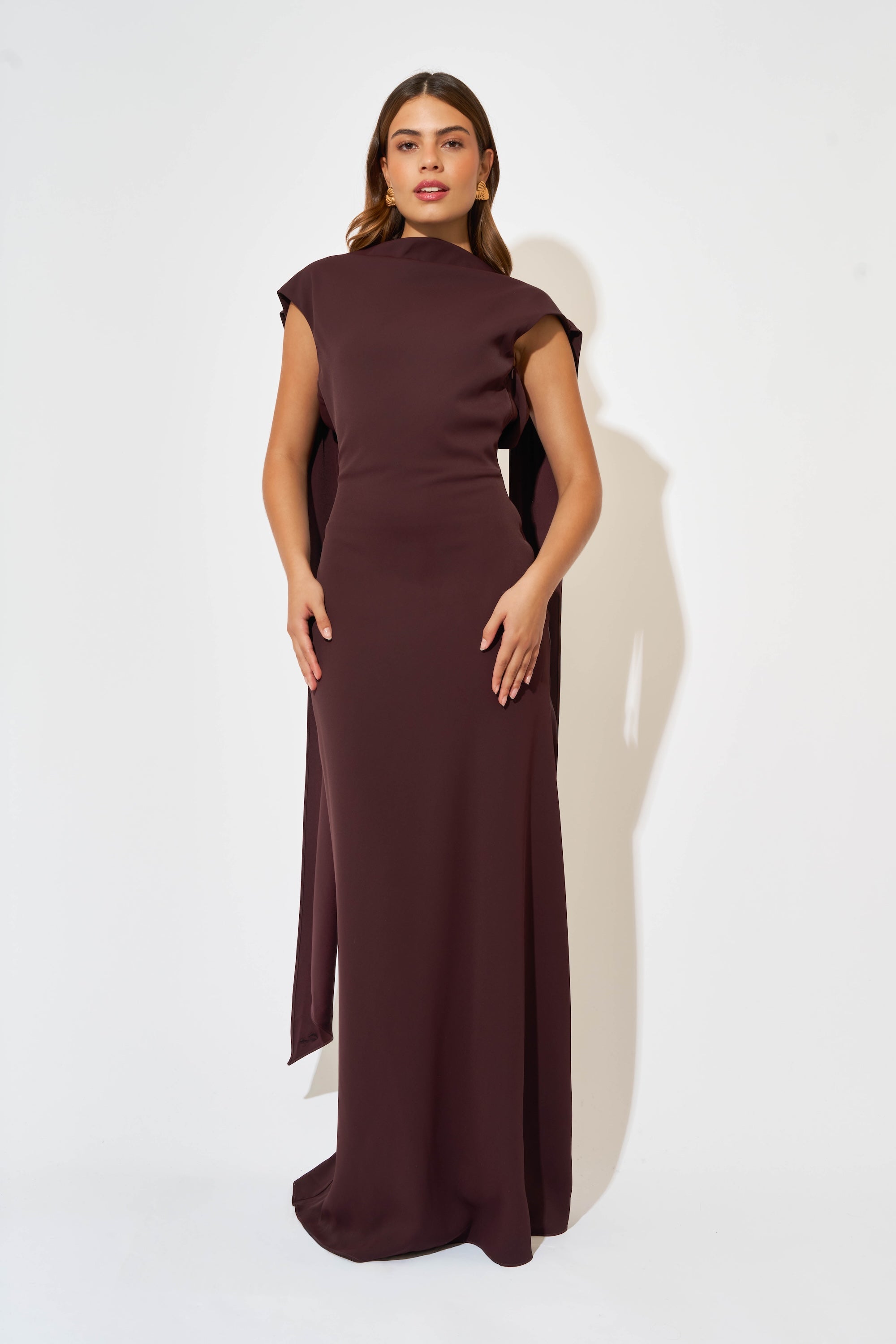 Drape Maxi Dress