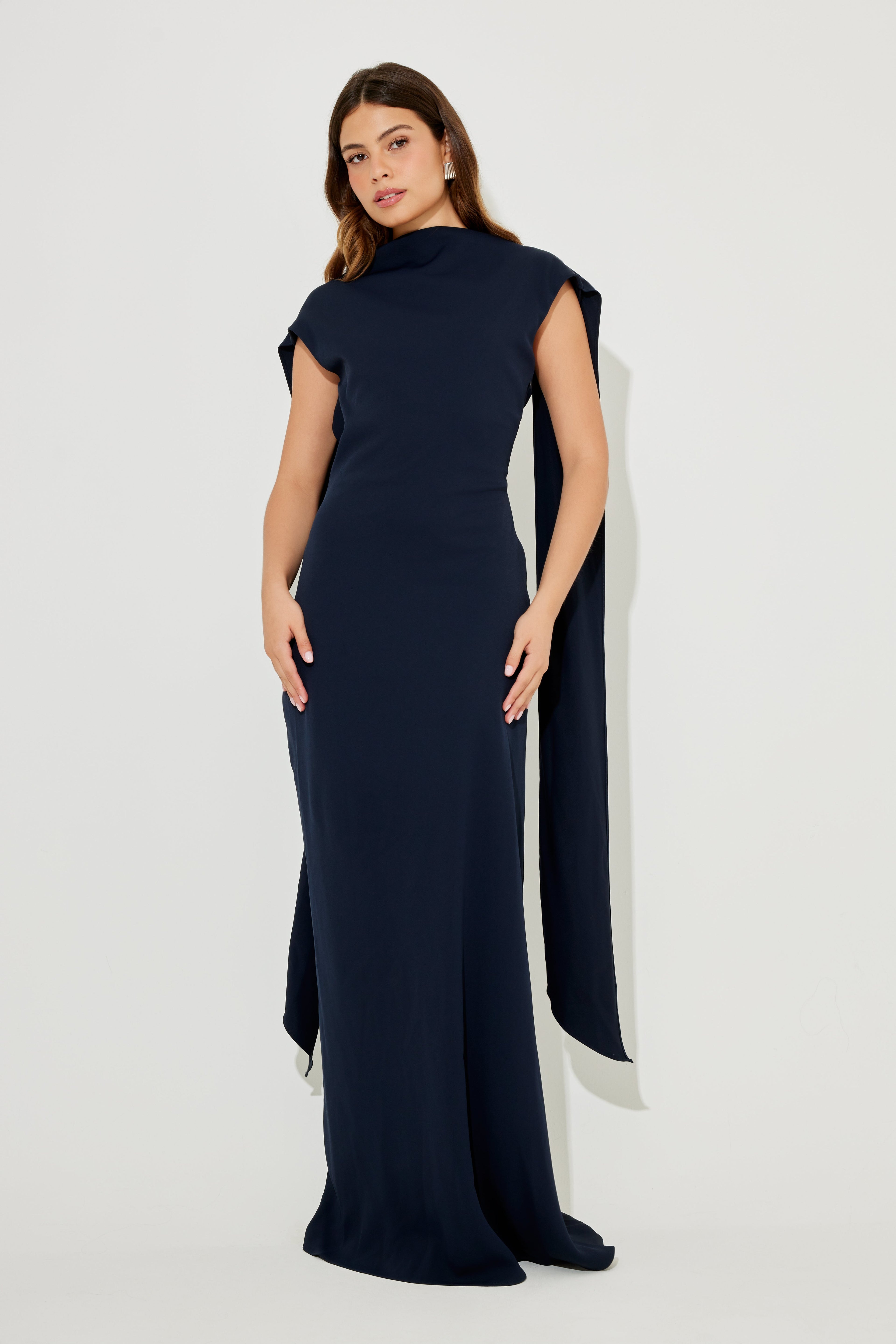 Drape Maxi Dress