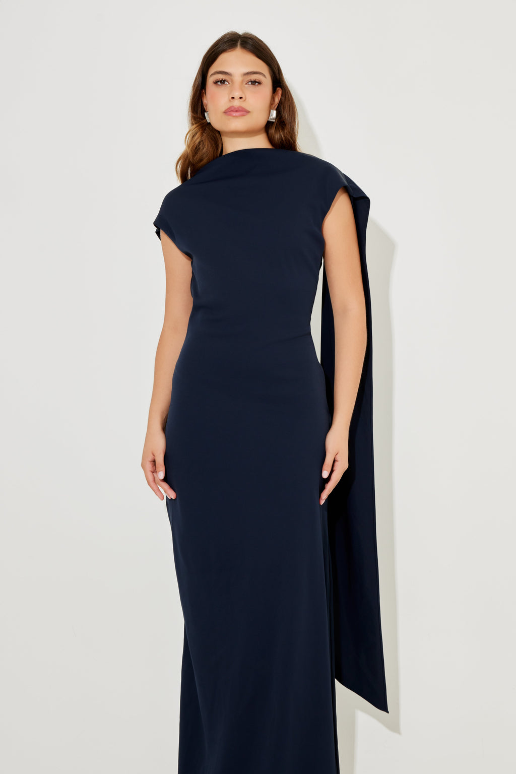 Drape Maxi Dress