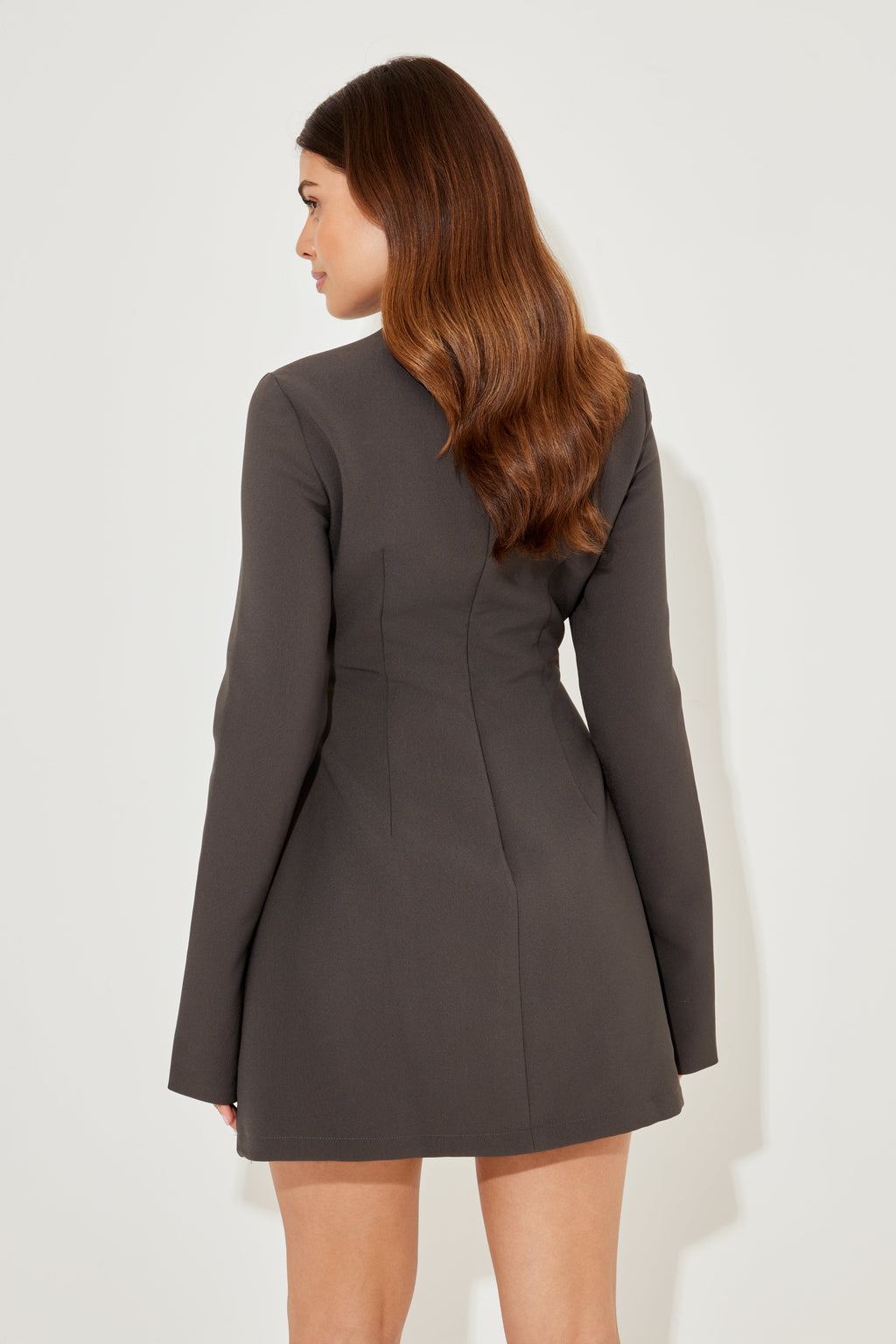 Split Sleeve Mini Dress