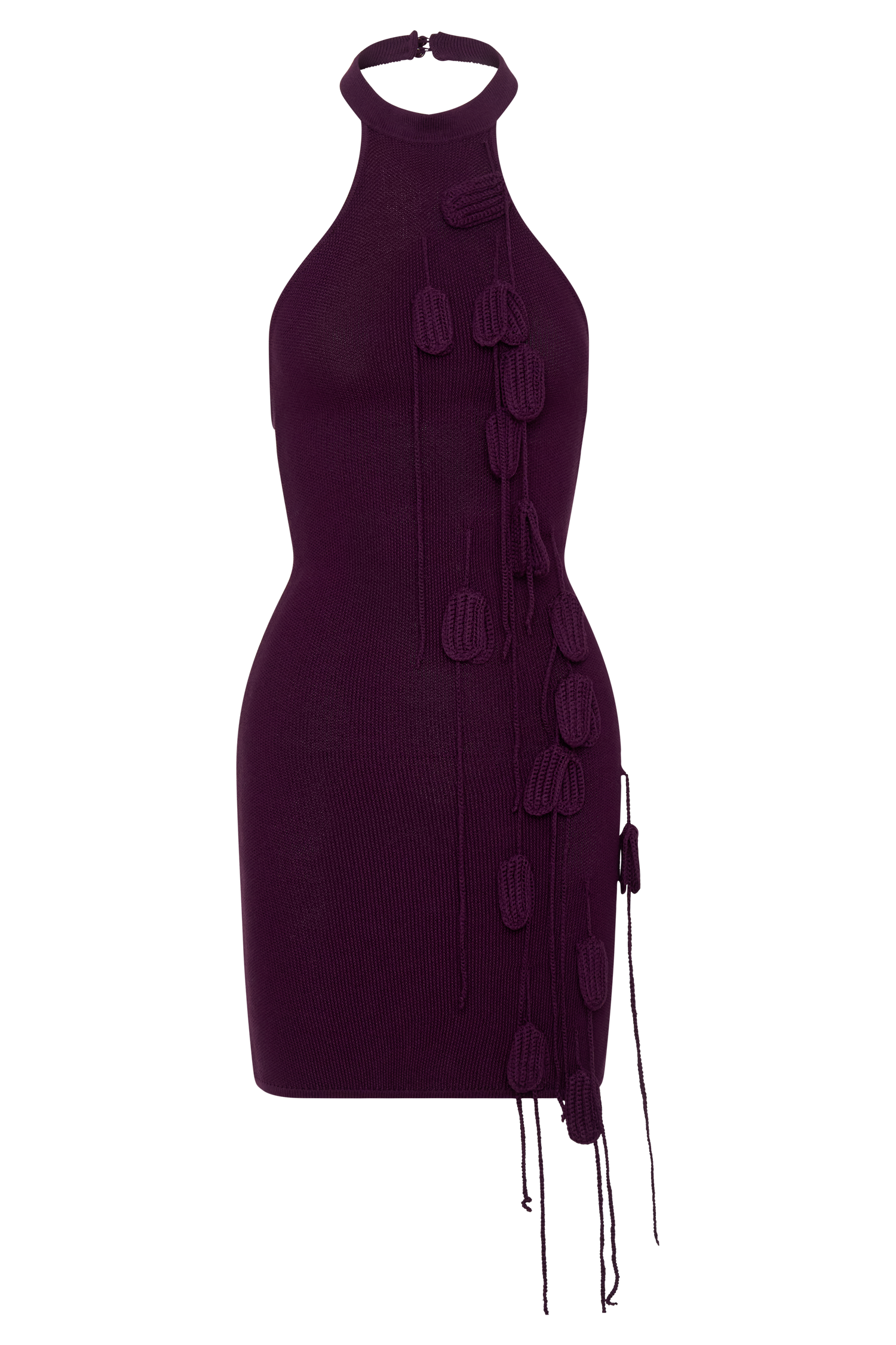 Jacky Tulip Mini Dress - Plum