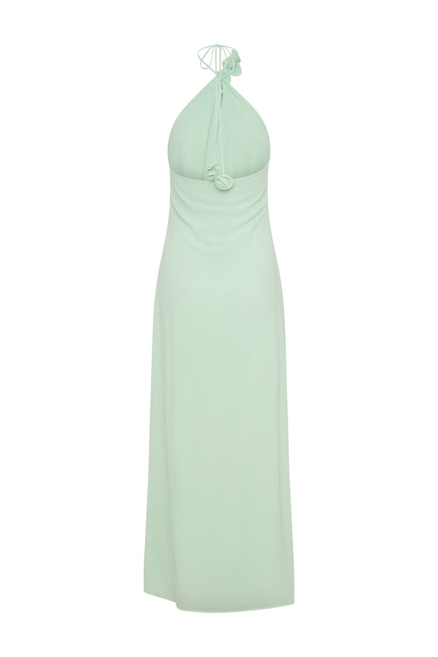 Rosalia Cowl Neck Maxi Dress - Sage