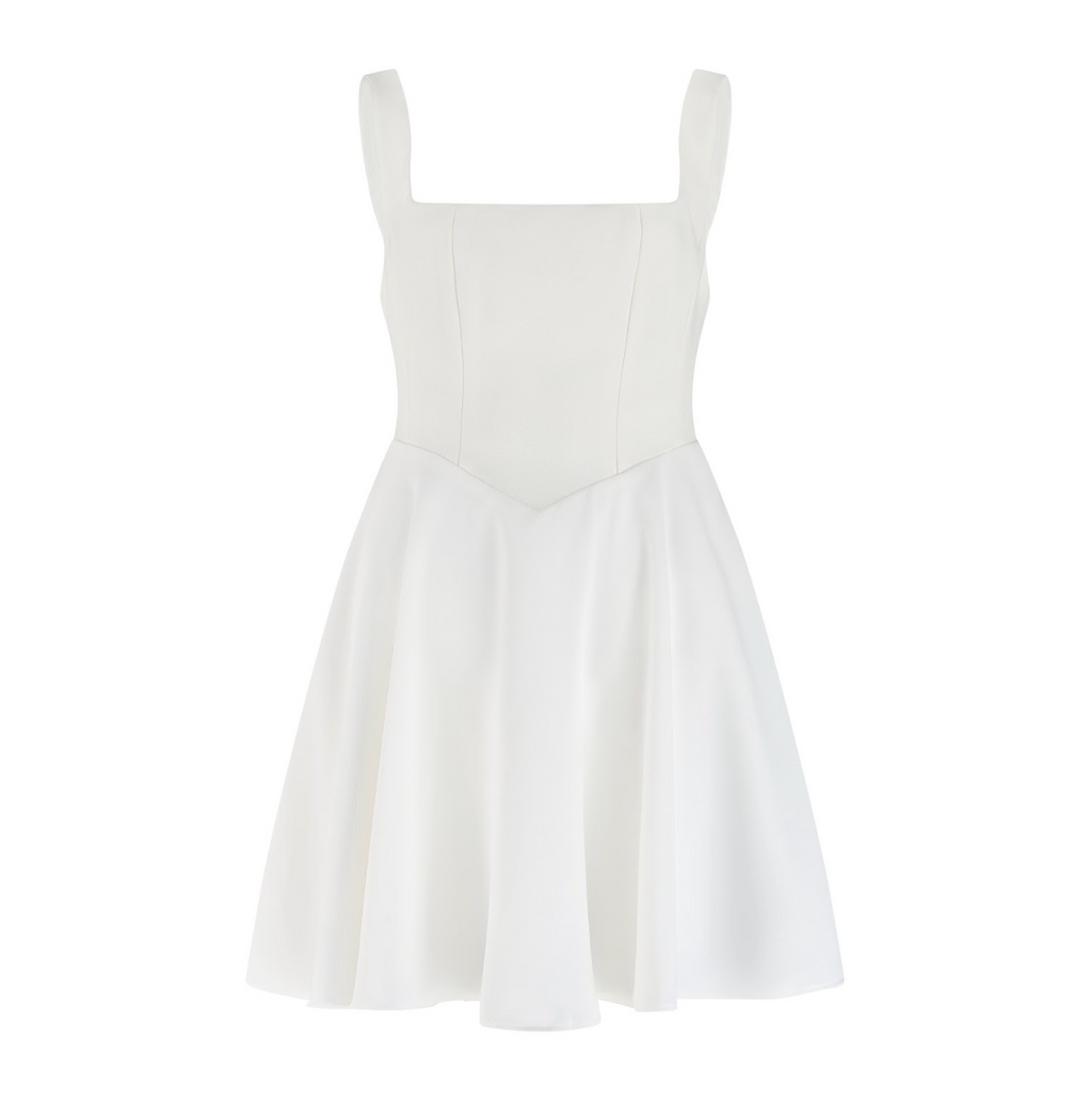 Square Neck Mini Dress