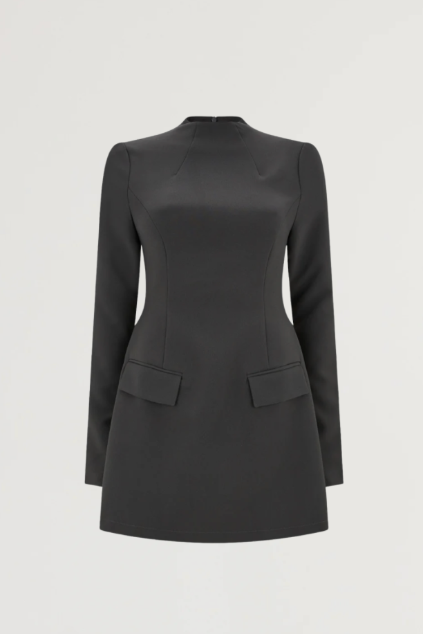 Split Sleeve Mini Dress